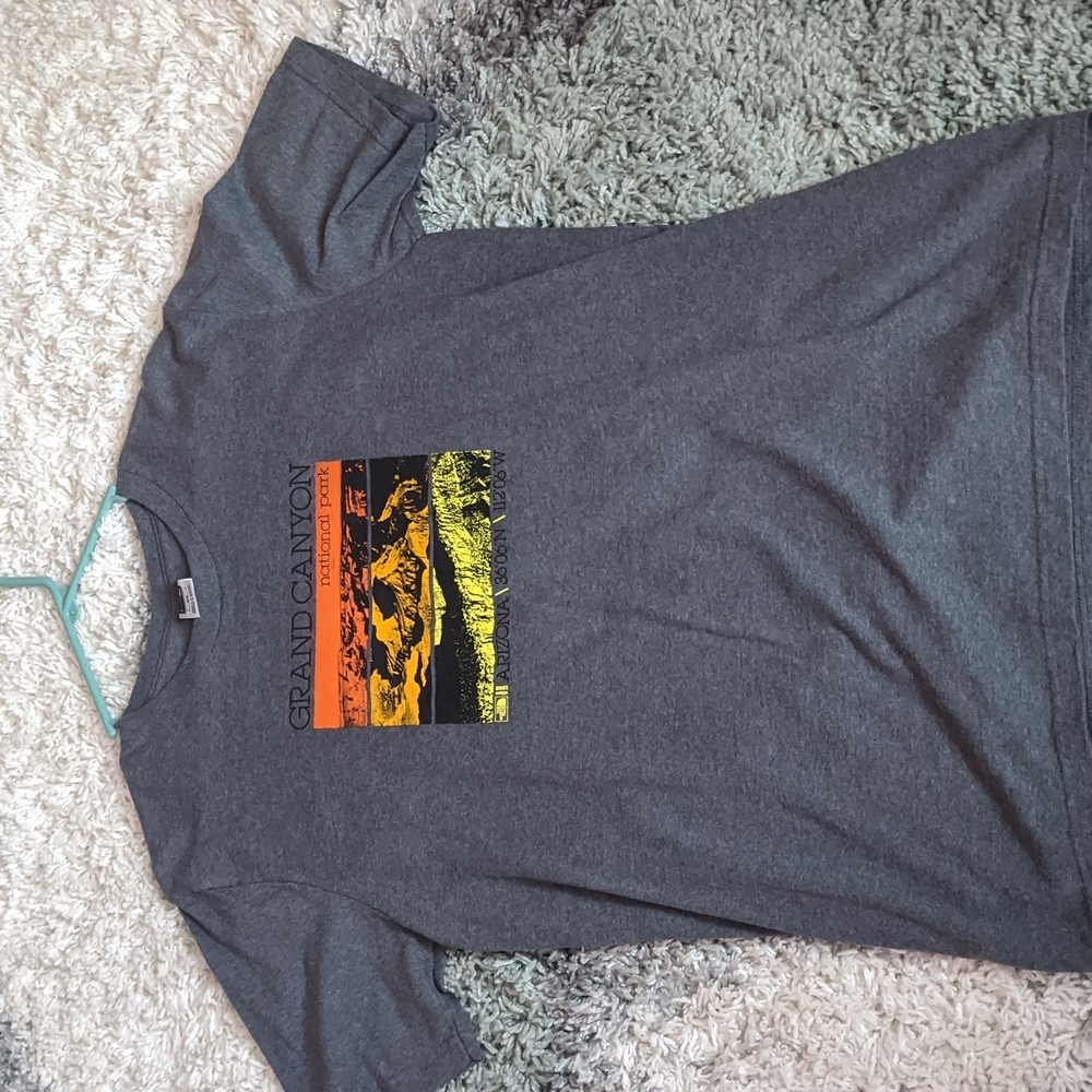 The North Face men's gray shirt